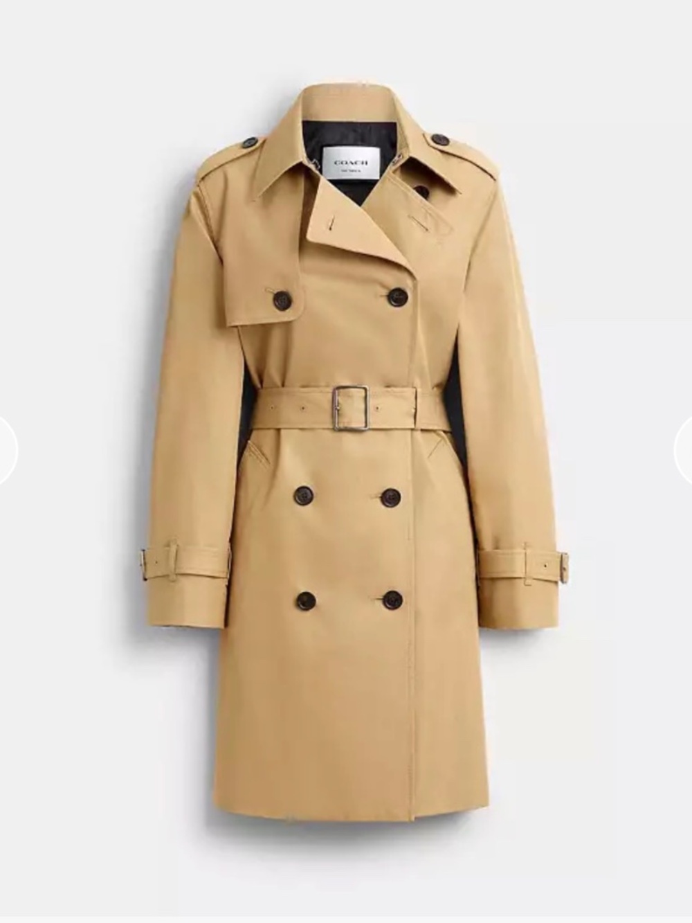 Coach Mid-Length Trench